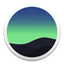 Aurora floating browser favicon