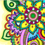 Mandala - adults coloring book