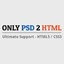 Only PSD 2 HTML favicon