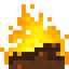 Pixel Fireplace